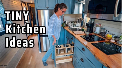 29K views · 571 reactions | 7 genius storage hacks for tiny kitchens--whether you live in a tiny house, studio apartment, or any small space home! | Tiny House Expedition | Facebook