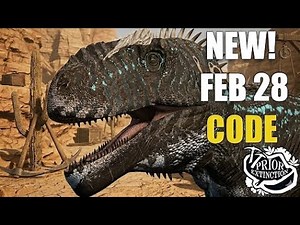 💀[PICKS PATCH!] PRIOR EXTINCTION - DINOSAUR SURVIVAL CODES [ROBLOX] 100% WORKING CODES ⚡