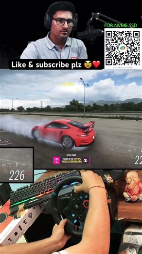 Porsche 360° Spin Fail 😭💥 | FH5 G29