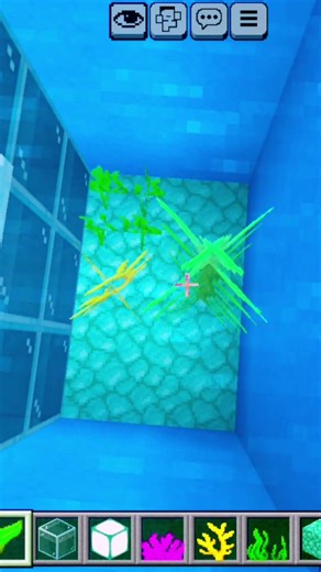 Minecraft Aesthetic Aquarium Build! 😱 #minecraft #gaming #shorts #trending