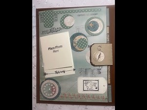 Blank Base Free Album Tutorial For Travel Memories easy with 6 pages ~ Start to Finish ~ Large 2024