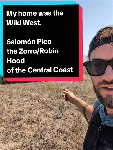 just a little commentary and history about the Santa Maria valley and one of the characters in the story of the Central Coast- Salomón Pico. Story is that he was like a Robin Hood- a noble outlaw. The Legend of Zorro (like the movies with Antonio Banderas) is based off of him. #santamaria #centralcoast #wildwest