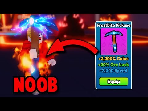 I Went From NOOB to PRO in Pickaxe Simulator! (Roblox) | The Complete Journey