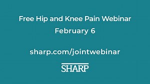 Learn about the latest treatment options for significant hip or knee pain by attending a free webinar from Sharp HealthCare. Register here: https://bit.ly/3SdBdc5 | 10News – ABC San Diego KGTV | Facebook