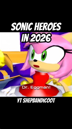 Sonic Heroes in 2026 🔥 #sonic