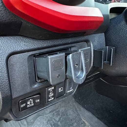 Magdock 9mm Magazine Holder for Toyota Tacoma 3rd Gen | Driver Side Cubby | Magnetic 3-mag Storage | No Drill Truck Accessory - Etsy