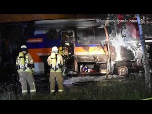 Berlin-Spandau: CDU-Wahlkampfbus ausgebrannt – Brandstiftung wahrscheinlich