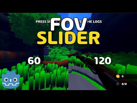 FOV Slider - Godot 4.3 Tutorial