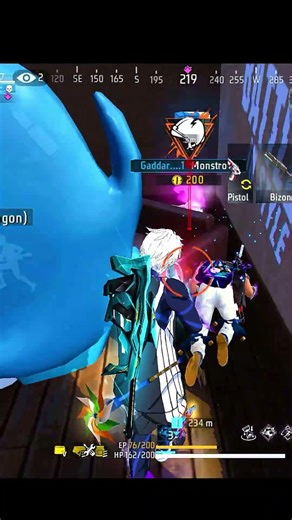 Kill Chor Gameplay 🤡 Free Fire Funny Moments #shorts #freefire