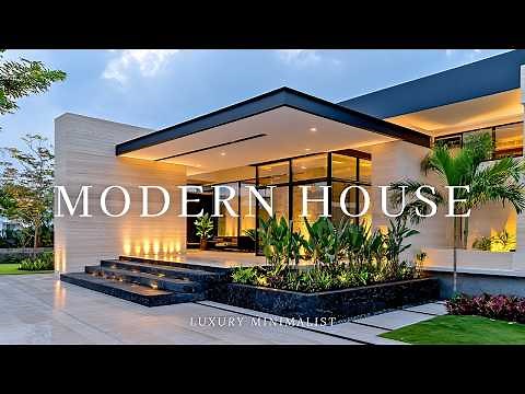 Stunning Modern Minimalist House | Interior & Exterior Tour
