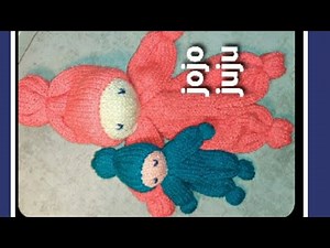 How to make a kindness (big) doll | knitting machine