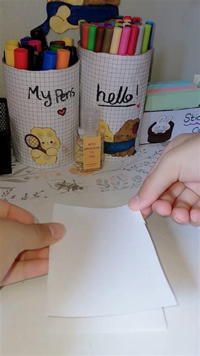 lets make a cute note pad with me! #subscribe #like #comment #trendingshorts #foryou #diy #diary 🎀🌷🌸