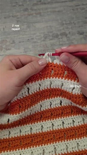 Block Mesh Stitch 2 Row Repeat Crochet Pattern | Crochet Stitches #crochettutorial #easycrochet