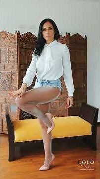 Styling My Shimmer Tights: Which Heels Should I Wear 🧐? #highheels #look #fashion #tights #nylon