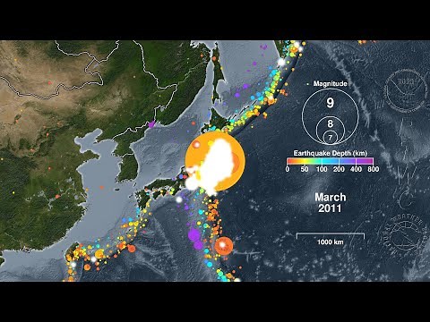 30 Years of Earthquakes in Japan: 1990 - 2019