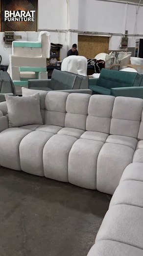 35 reactions | "This Corner Sofa is a Game-Changer for Small Spaces! " #CornerSofa #HomeDecor #InteriorDesign #FurnitureInspo #CozyLiving #HomeMakeover #SofaGoals #LivingRoomVibes #TrendyFurniture #HomeStyle #FurnitureLovers #ReelItFeelIt #ViralReels #HomeInspiration #SofaDesign | Bharat Furniture | Facebook