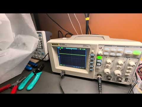 Testing audio signal conditioning circuit for reading directly on microcontroller ADC