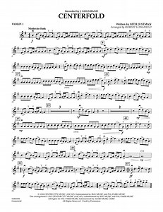 Centerfold - Violin 1 by Robert Longfield - Orchestra - Grade 3 Digital Sheet Music | Sheet Music Plus