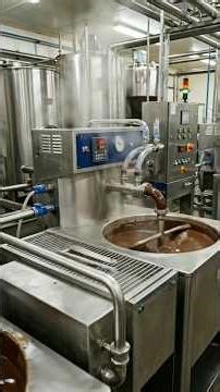 Inside a Chocolate Factory: From Beans to Bars | #factory #chocolate #shortsfeed