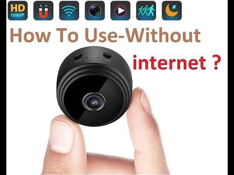 V380 Apps Supported-Mini Camera - How To Use Without Internet ?