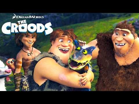 The Croods Learn to be a Family! 🐾 🪨 | The Croods | Together Time