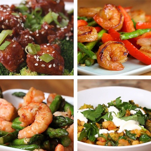 661K views · 3.6K reactions | These four weeknight dinners make it easy to stay on track while at home! To check out more Tasty recipes subscribe to: https://bzfd.it/2YrgTJE | Tasty | Facebook