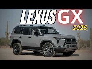LEXUS GX 2025: More luxury, off-road capabilities and BETTER than TOYOTA PRADO👍