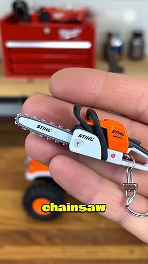1.6M views · 4.3K reactions |  CHAINSAW KEYCHAIN FOR OUTDOOR LOVERS! Realistic pruning/forest fire chainsaw design, durable ABS material, compact portable size. Perfect key ring/backpack charm – show off your tool passion! | Coplxitychrg | Facebook