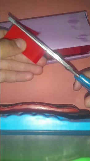 homemade cardboard geometry box#diycrafts#cardboard#sb craft world #subscribe channel