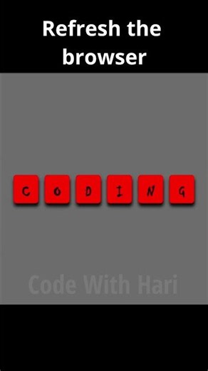Border and Shadow Animation to Text || Code With Hari || #coding #frontendcourse #webdevelopment