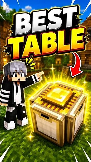 Best Table Design in Minecraft🔥