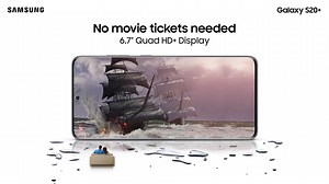 11K views · 328 reactions | Bezels are pushed way back and there's no notch. The 6.7" Quad HD+ Display offers a big, immersive screen without onscreen interruptions. #GalaxyS20+ | Samsung | Facebook