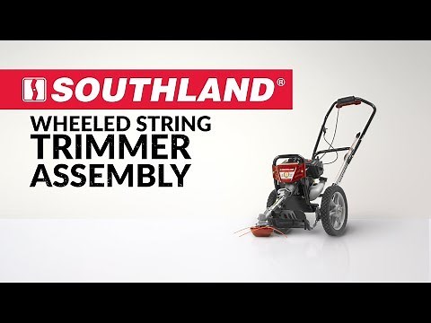 Southland Wheeled String Trimmer - Assembly