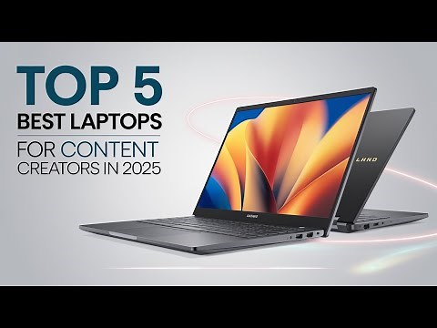 🎬 Top 5 Best Laptops for Content Creators in 2025 – Ultimate Creative Power! | Tecware