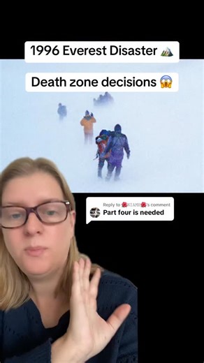 Michelle Haslam | 8 people died in one day! The 1996 Mount Everest disaster Part 4 of 7 #mounteverest #everest1996 | Instagram
