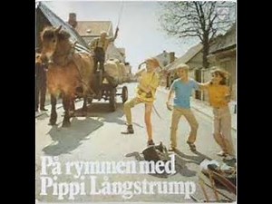 PÅ RYMMEN MED PIPPI LÅNGSTRUMP - 1970