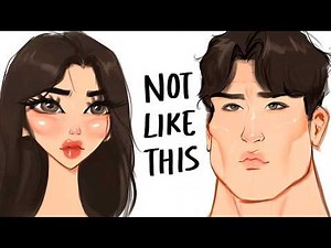 How to Actually Draw MEN vs. WOMEN (beginner friendly)