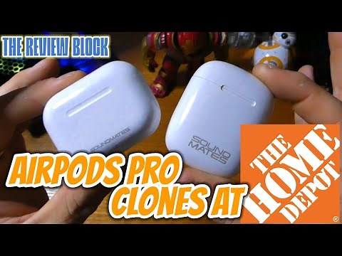 NEW! AirPods Pro Clones @ Home Depot // Tzumi SoundMates V2 Awesome Budget Buy TWS // Unboxing