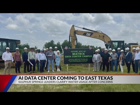 Concerns over planned AI data centers grow in Sulphur Springs