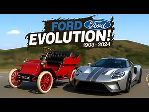 Ford Car Evolution (1903-2024)