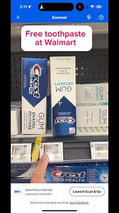 Free Toothpaste At Walmart #freetoothpasteatwalmart #walmartdeals | Karen Rendell
