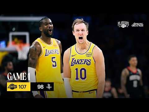 Mini Movie: Luke Kennard Takes OVER in Game One Win vs Houston (1-0)