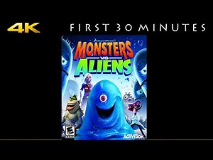 [Xbox 360] Monsters vs. Aliens (4K 60 FPS Upscale Gameplay)