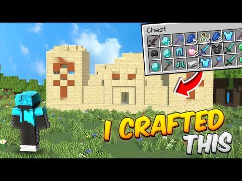 Minecraft But, We can Craft Structures..!