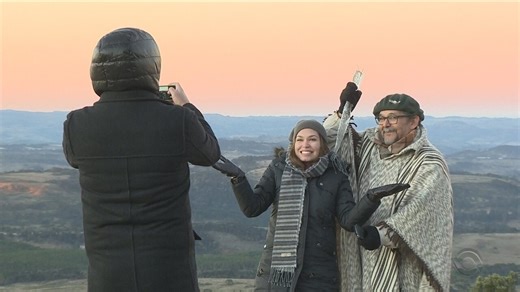 Urupema registra temperatura mais baixa do ano em SC, com -5,3ºC