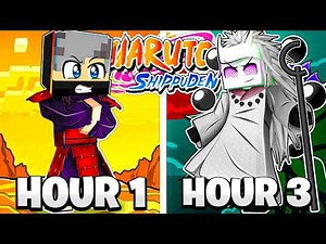 BIRTH to MADARA UCHIHA in Minecraft!