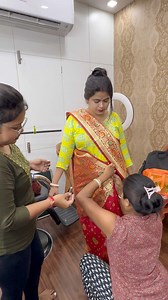 43K views · 432 reactions | বিয়ের দিন ব্রাইড কে কি ভাবে শাড়ী পড়াবে...