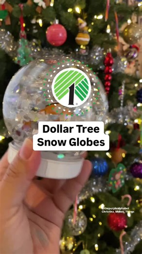 DIY Customizable Snow Globes with Dollar Tree Materials