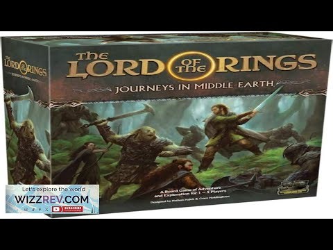 Asmodee The Lord of The Rings Journeys in Middle Earth Board Game