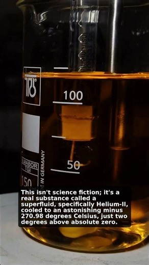 Impossible Liquid: 7 Mind-Blowing Facts That Defy Physics #Shorts